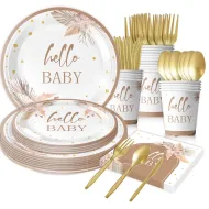 Disposable Tablecloths, Cups, Plates - Perfect for Stress-Free Celebrations