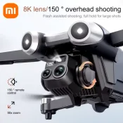 Xiaomi V600 Drone Mini 4 Pro Max - Dual HD Cameras, GPS, Optical Flow, WIFI Quadcopter