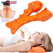 Cervical Traction Device – Adjustable neck stretcher for pain relief and muscle relaxation.