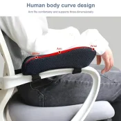 Ergonomic Armrest Pads for Office Chairs – Elbow Support Cushions for Office and Gaming Chairs