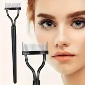 Eyelash Brush Comb - Portable Tool for Perfectly Curled Lashes