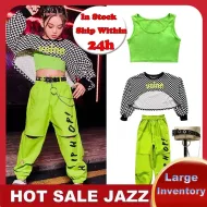 2023 Girls Jazz Dance Costumes - Trendy Hip-Hop and Ballroom Outfit for Young Dancers