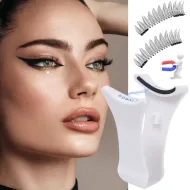 Magnetic Eyelashes Curler & Tweezers - Essential tools for flawless lash application