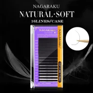 NAGARAKU Classic Individual Eyelash Extension Lashes - Matte Black