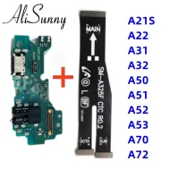 Samsung USB Charging Port & Mainboard Flex Cable – Dock Connector for A21S, A22, A32, A52 & More