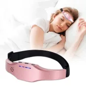 "Portable sleep head massager with carrying case for travel