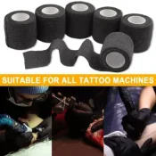 Tattoo Grip Tape Wrap in 2" x 5 yards, available in multiple pack sizes