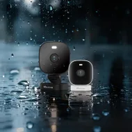 VIMTAG Mini Security Camera color night vision capturing clear footage in the dark