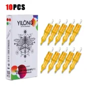 YILONG Disposable Tattoo Cartridges - Round Liner, Shader & Curved Magnum Needles