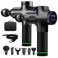 YOSYO Deep Tissue Muscle Massage Gun - Professional body relaxation and pain relief massager for athletes and fitness enthusiasts.